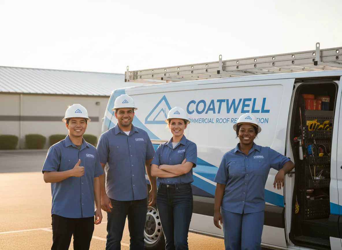 Commercial roof coating company in Tripoli, WI